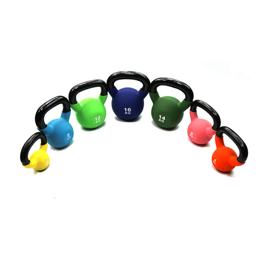 FLG Covered Neoprene Kettlebell Cast Iron 6KG - 24KG