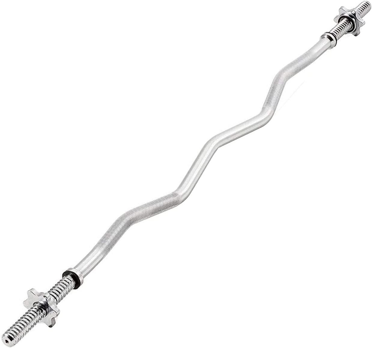 FLG Standard Gym Weight Lifting Barbell Curl Bar 4ft