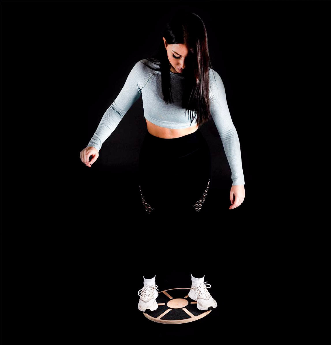 FLG Fitness Non-Slip Wooden Balance Board