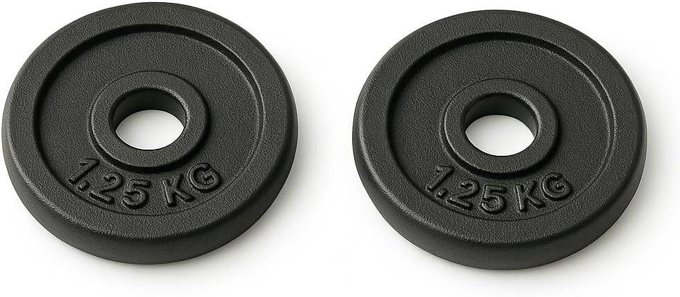 FLG Cast Iron Weight Barbell Plates Set 1.25kg - 10kg
