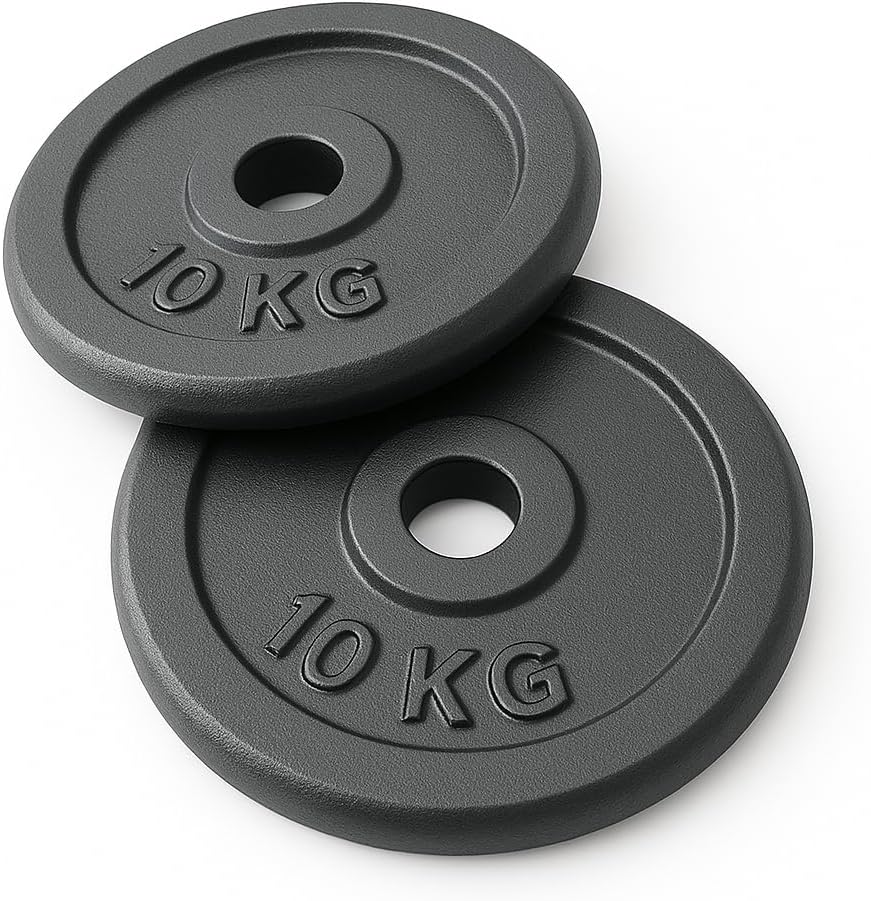 FLG Cast Iron Weight Barbell Plates Set 1.25kg - 10kg
