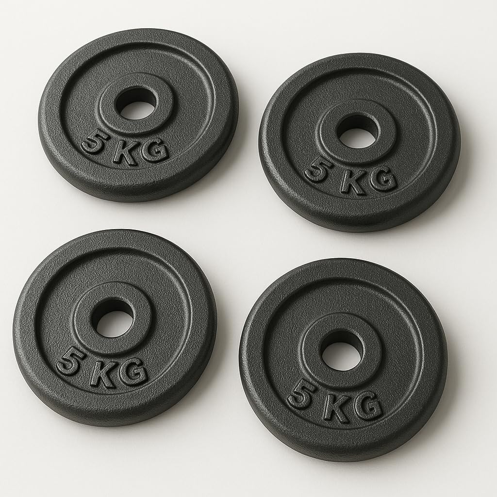 FLG Cast Iron Weight Barbell Plates Set 1.25kg - 10kg