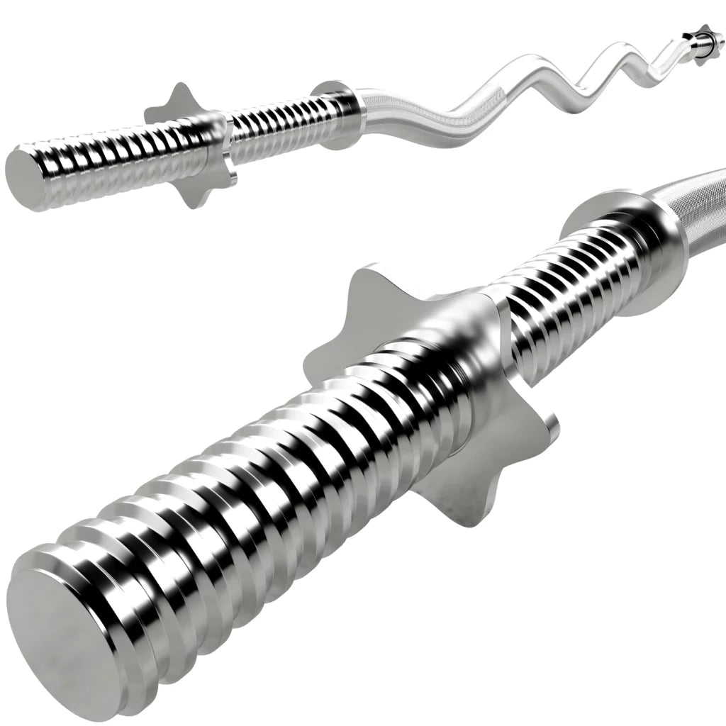 FLG Standard Gym Weight Lifting Barbell Curl Bar 4ft
