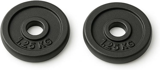 FLG Cast Iron Weight Barbell Plates Set 1.25kg - 10kg