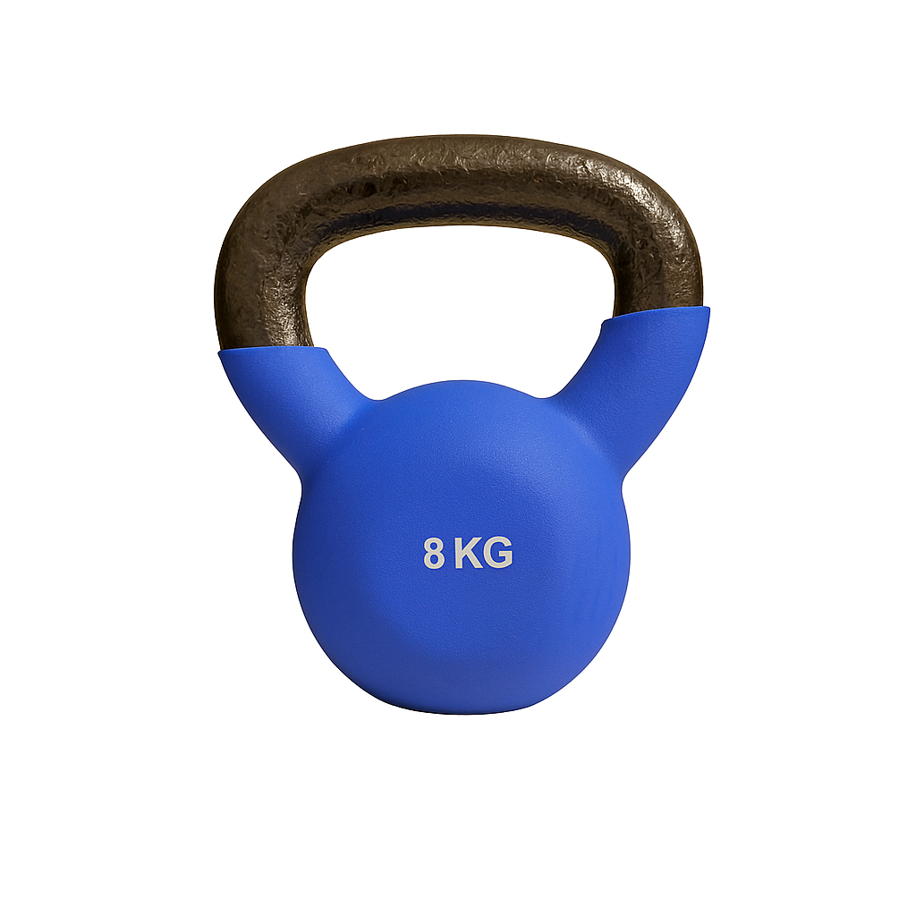 FLG Covered Neoprene Kettlebell Cast Iron 6KG - 24KG