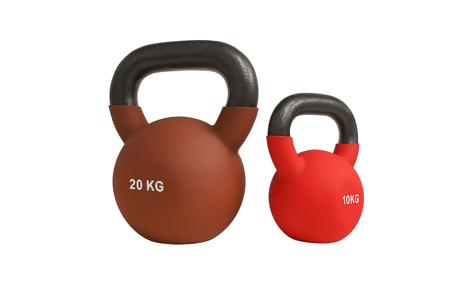 FLG Covered Neoprene Kettlebell Cast Iron 6KG - 24KG