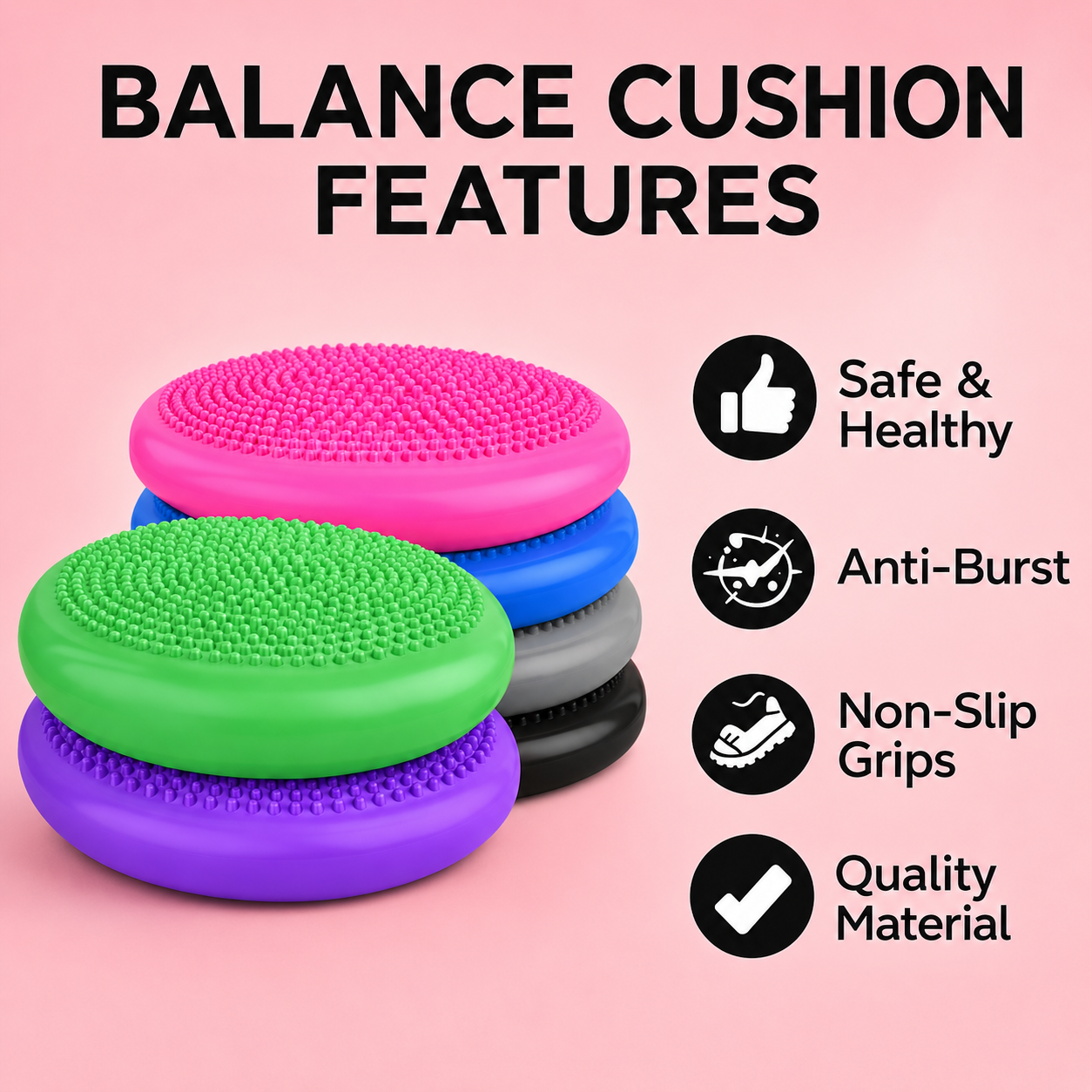 FLG Wobble Massage Cushion 33cm