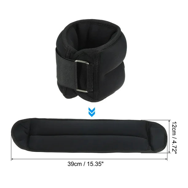 FLG Fitness Ankle & Wrist Sandbags Weights Black or Purple